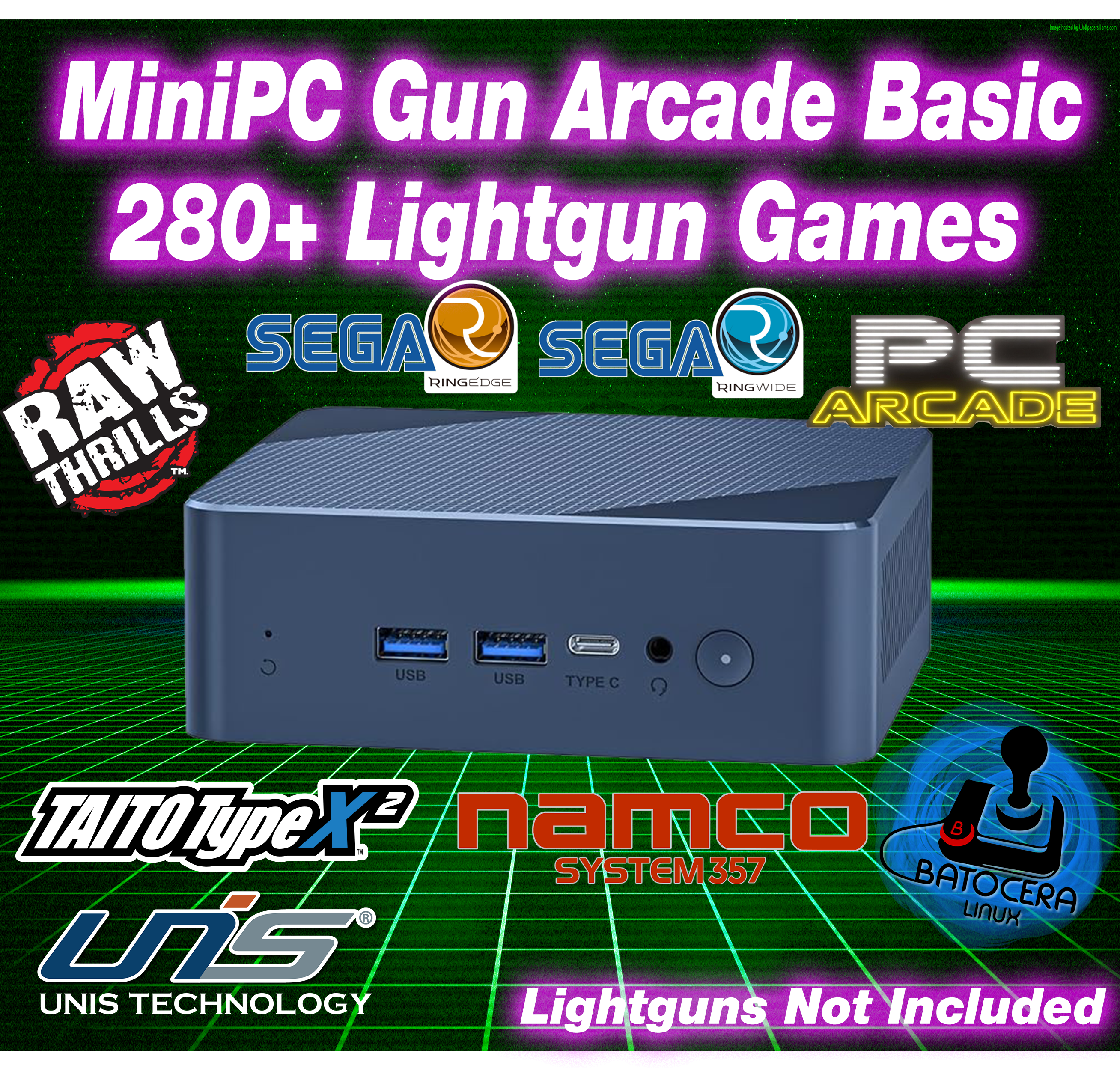 Mini PC Gun Arcade BASIC – Northwest Arcades