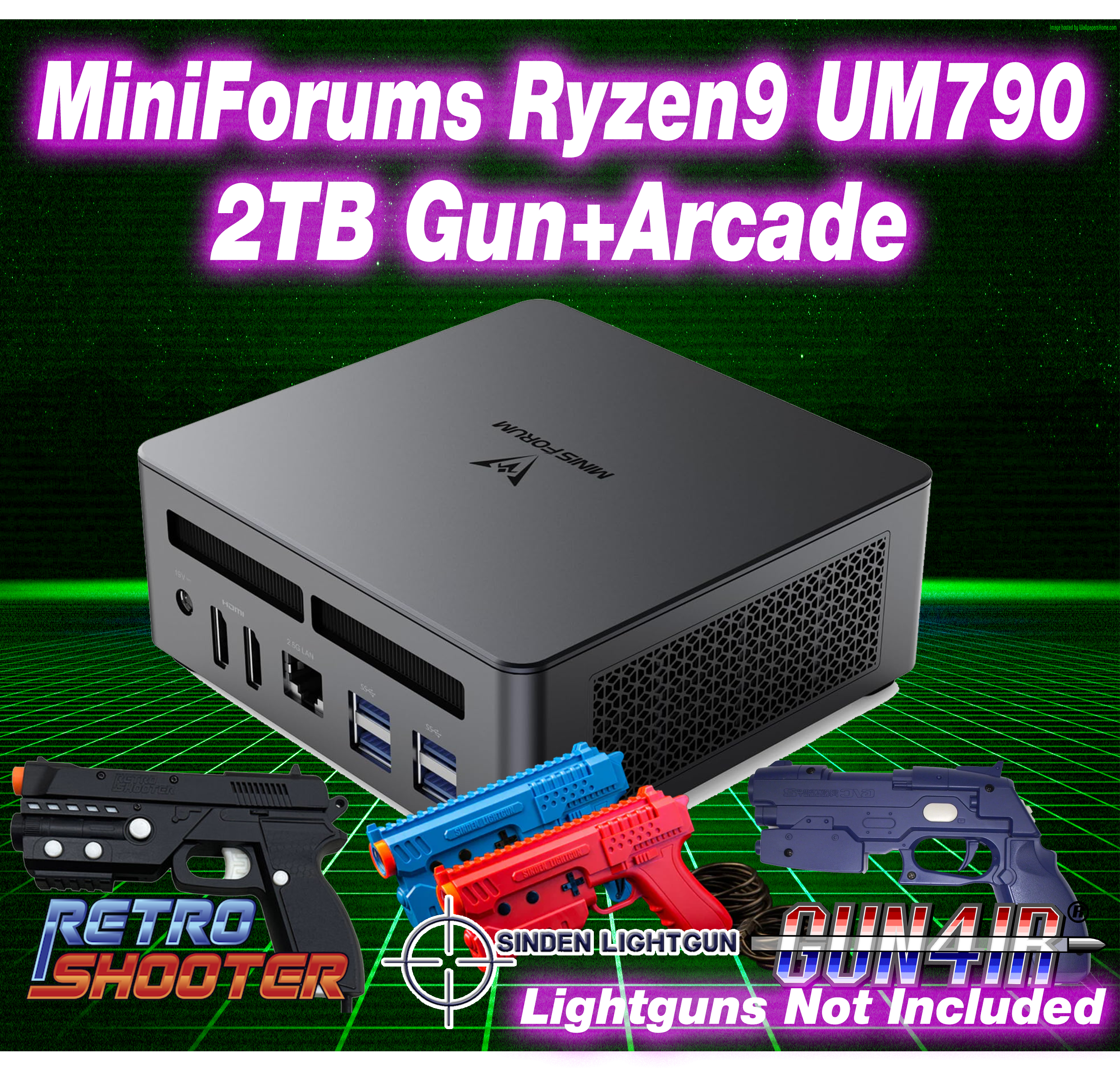MiniPC - MiniForums Ryzen 9 UM790 – Northwest Arcades