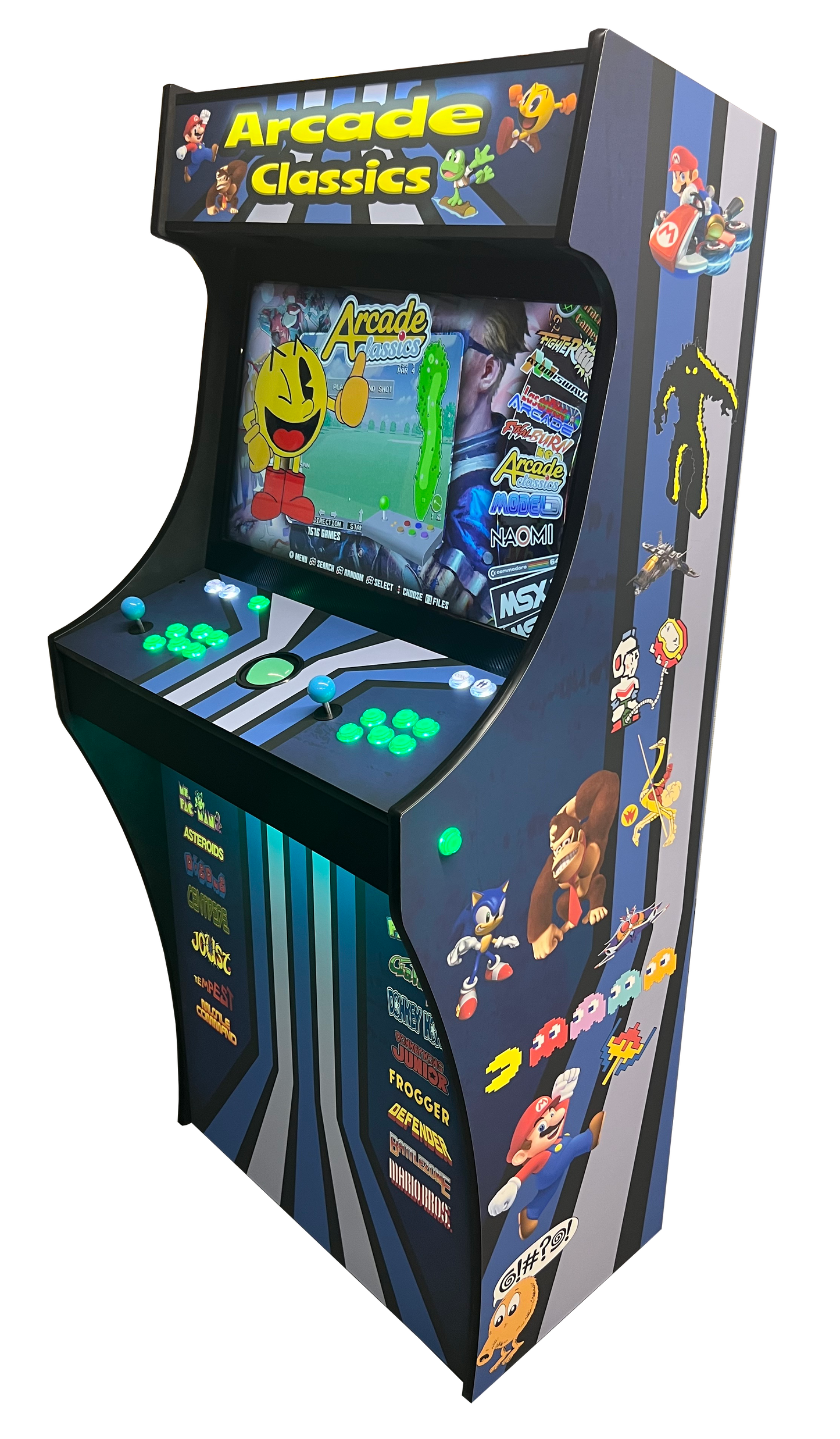 2 Player Retro Arcade