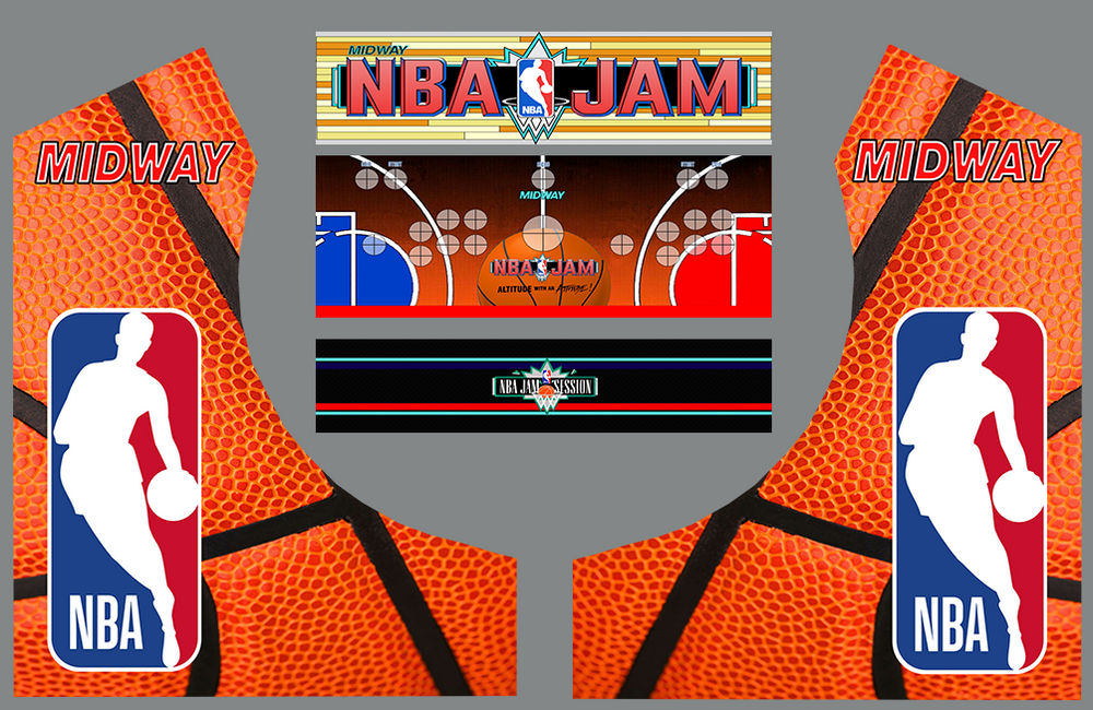 Bartop Retro Wraps – Northwest Arcades
