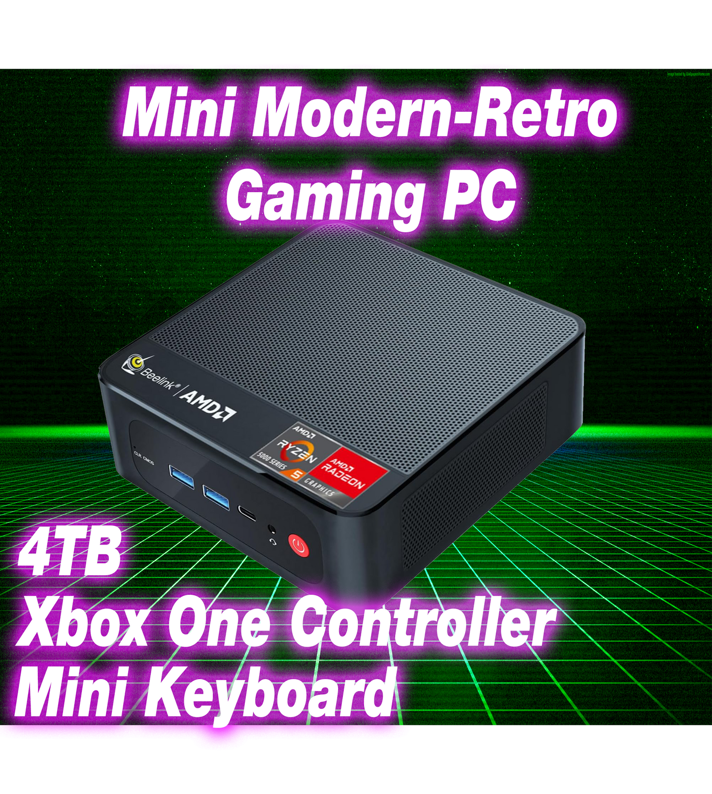 Mini Retro-Modern Gaming PC