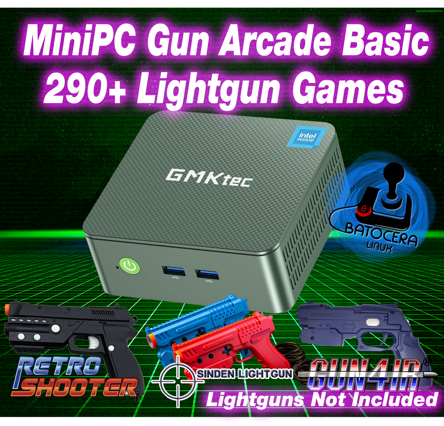 Mini PC Gun Arcade BASIC