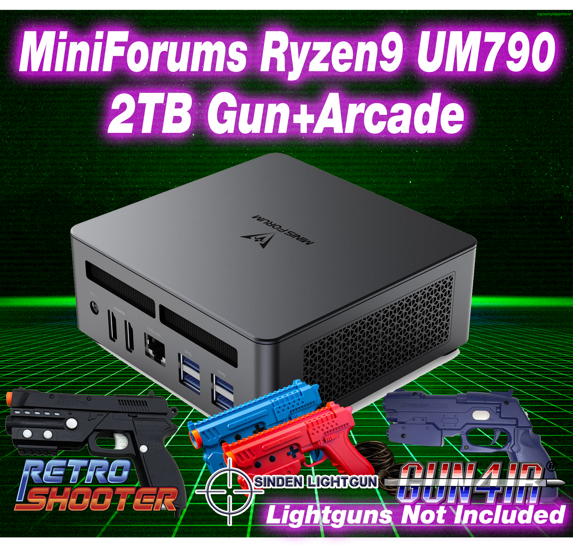 MiniPC - MiniForums Ryzen 9 UM790 – Northwest Arcades