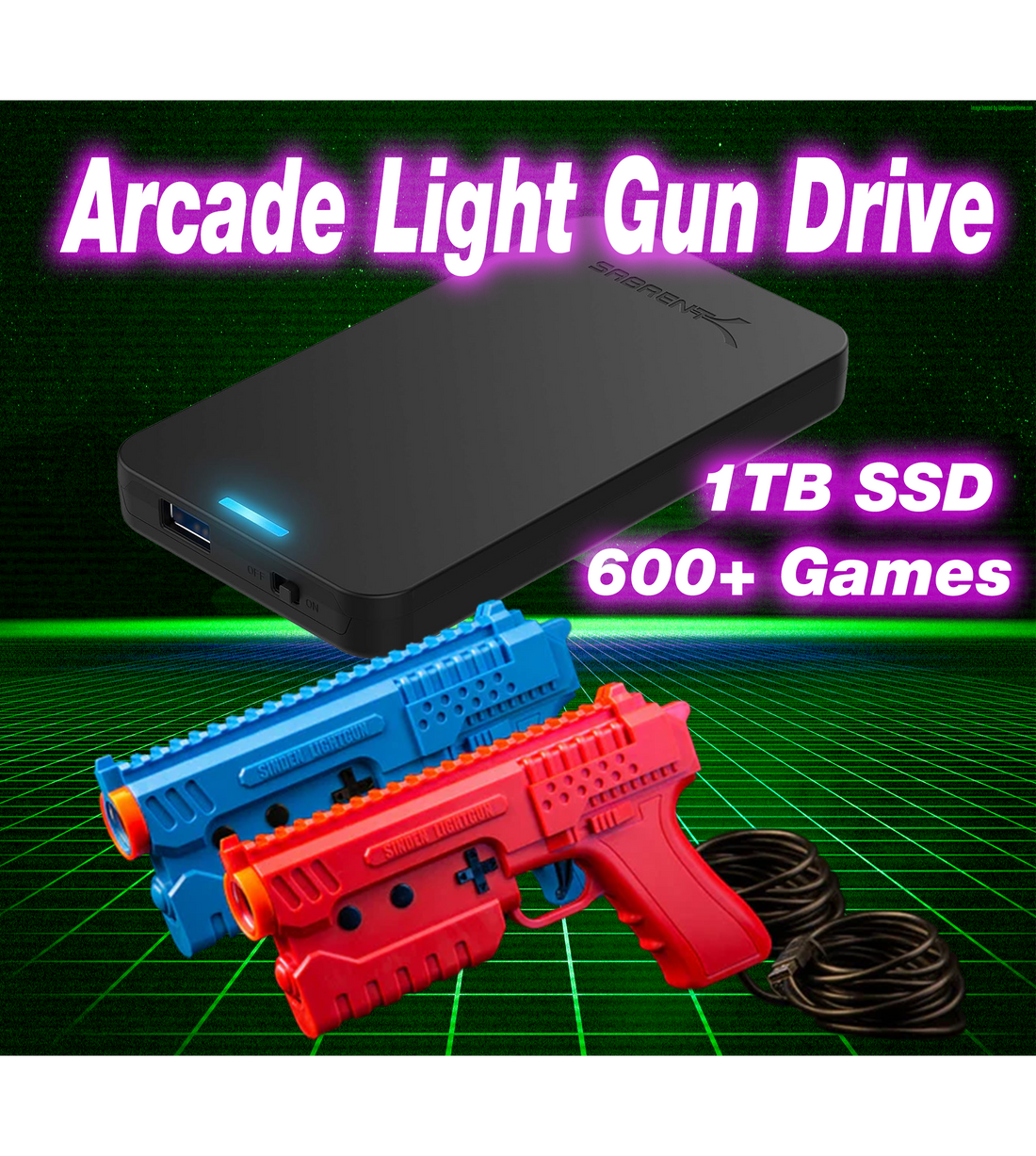 1TB Light Gun Drive Sinden – Northwest Arcades